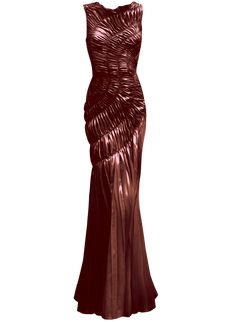 Ankle Length Gown, Elastic Shirring, Body Mapping, Lame Fabric, Circular Motion, Information Design