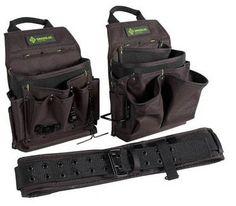 This electrician's tool belt and pouch set allows you to carry all your essentials with you. The 2 pouches are interchangeable. Electrician Tool Belt, Tool Pouches, Metal Tape, Tool Belts, Mitsubishi Cars, Electrician Tools, Stethoscopes, Tool Pouch, Tool Belt