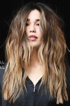 Long Hair Haircuts You Shouldnt Miss ★ Middle Part Long Haircut, Long Hair Haircuts, Best Long Haircuts, Long Haircut, Long Face Hairstyles, Haircut Types, Face Shape Hairstyles