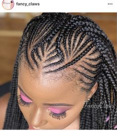 Sweet And Sour Hairstyle, Hairstyle And Makeup, Girl Braids, Girls Hairstyles Braids, Beautiful Braids