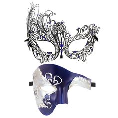 PRICES MAY VARY. Couple's masks: 2 Pack party masks, one is Antique look high quality Halloween costume cosplay Half face Phantom mask for man and the other is the sexy elegant mask for woman. Luxury and sexy couple's masquerade masks, Comfortable, lightweight, universal-fitting design Made of Eco-friendly plastic, it is soft and flexible so it can be easily adjusted to your face. The Ribbon allows you to adjusts the mask flexibly to the head and makes you feel comfortable Help You Shine: The st Phantom Mask, Couples Masquerade Masks, Ball Mask, Masquerade Costumes, Engagement Celebration, Mardi Gras Mask, Masquerade Party, Carnival Themes, Masks Masquerade