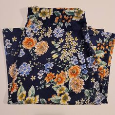 Ny Collection Floral Midi Skirt. Size 1x Color Blue/Multicolored Floral Print Zipper In Back Elastic Waistband Knee Length Pull-On Style Waist 17"| Length 26.5" Nwt Blue Stretch Skirt With Floral Print, Blue Floral Print Stretch Skirt, Blue Knee-length Skirt With Floral Print, Relaxed Multicolor Floral Print Skirt, Non-stretch Floral Print Midi Skirt, Multicolor Floral Print Cotton Mini Skirt, Non-stretch Multicolor Floral Print Skirt, Floral Midi Skirt, Women Skirts Midi