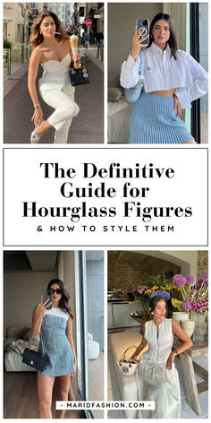 Get the lowdown on dressing an hourglass figure with style! This definitive guide reveals the best flattering styles that highlight your curves and enhance your silhouette. Perfect for anyone wanting to embrace their body type with confidence, these tips will help you look and feel amazing every day.	types of hourglass figures | hourglass figure guide | common hourglass body shapes | hourglass body types | hourglass figure fashion | how to dress hourglass shapes | hourglass body fashion tips | fashionable hourglass figures | types of hourglass bodies | styling tips for hourglass shapes | hourglass body wardrobe | common hourglass fashion | types of hourglass women | hourglass figure dressing tips | hourglass shape fashion guide Hourglass Body Shape Outfits, Diy Tattoos, Fashion Types, Hourglass Figure Outfits, Hourglass Outfits, Chic Travel Outfit, Dressing Tips, Figure Fashion, Hourglass Body Shape