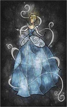 Diamond Painting | Diamond Painting - Princess | Diamond Painting Romance romance | FiguredArt Mandie Manzano, Disney Stained Glass, Bibbidi Bobbidi Boo, Art Disney, Arte Disney, Pinturas Disney, Disney And Dreamworks, Stained Glass Art, Disney Inspired