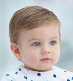 I'm in love with the color of this infant's eyes! Haircut Boys, Boy Haircut