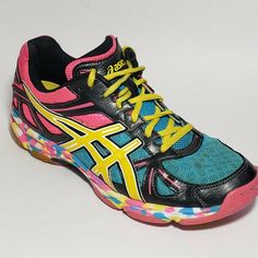 ASICS Gel Flashpoint B256N Women's Sz9 Athletic Running Shoes MultiColor . Condition is Pre-owned, needs to be cleaned, see photos. Shipped with USPS Priority Mail. Yellow Low-top Asics Sneakers, Asics Multicolor Lace-up Sneakers, Asics Multicolor Sneakers For Sports, Asics Multicolor Sneakers, Asics Multicolor Low-top Sneakers, Athletic Running, Asics Gel, Priority Mail, Running Shoes