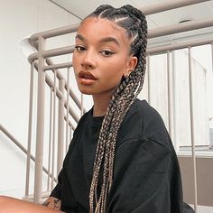 Lisa Onuoha, Hair Expo, Box Braids Styling, Natural Hair Beauty, Girls Braids, Cornrow Hairstyles, Braided Hairstyles For Black Women, Box Braids Hairstyles, Baddie Hairstyles