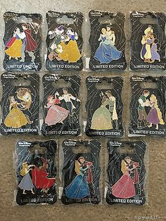 the disney princess collection in plastic packaging