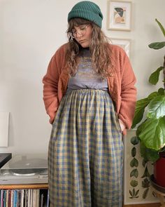 Wierd Outfits, Boho Style Plus Size, Ladies Plus Size Clothing, Dresses In The Winter, Boho Plus Size Outfits, Plus Size Style Inspiration, Granny Chic Fashion, Autumn Fashion Curvy, Plus Size Boho