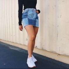 12 Minifaldas que mis piernas pálidas piden a gritos Denim Diy, Causual Outfits, Indie Outfits, Upcycle Clothes, Comfy Outfits, Outfits For Teens, Daily Outfits, Pacsun