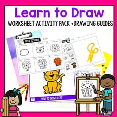 an activity pack for kids to learn how to draw