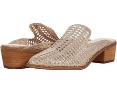 Chinese Laundry Mayflower | Zappos.com Woven Mules, Block Heel Mule, Mule Shoes, Chinese Laundry Shoes, Suede Mules, Black Suede Heels, Jelly Shoes, Chinese Laundry, Gold Shimmer