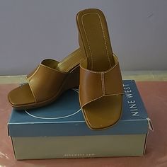 Women's Lauren Ralph Lauren Open Toe Leather Wedge Sandals| Style: Melanie Alw | Size: 10b |Color: Brown |Nwt Classic Leather Wedge Sandals For Summer, Classic Wedge Heel Platform Sandals, Classic Closed Toe Wedge Sandals For Summer, Classic Spring Wedge Heel Sandals, Classic Wedge Sandals For Formal Summer Events, Classic Formal Wedge Sandals For Summer, Classic Summer Formal Wedge Sandals, Classic Formal Summer Wedge Sandals, Classic Open Toe Wedge Sandals For Spring