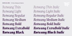 some type of font that is in different colors and sizes, with the letters below it