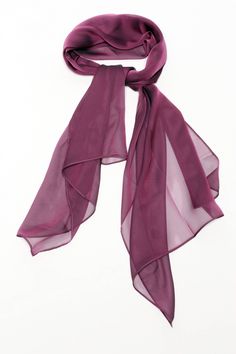 Lovely Chiffon Scarf available in Grey, Purple and Ruby Red Hand wash in cold water. Lightweight and fashionable Dress with a little black dress or monotone colours 100% Chiffon Length  140 cm  Width 58cm Elegant Silk Scarves For Beach, Formal Summer Chiffon Silk Scarf, Chic Solid Color Formal Scarves, Formal Solid Color Chiffon Silk Scarf, Solid Color Silk Scarf For Formal Summer Occasions, Elegant Chiffon Scarves For Summer, Fashionable Dress, Chiffon Scarf, Scarf Women