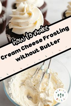 an image of cream cheese frosting in a bowl