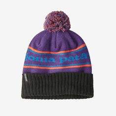 Built from 100% recycled polyester with a textured knit construction, this timeless beanie is itch-free and quick-drying. Made in a Fair Trade Certified™ factory. - '73 Skyline: Shelter Brown Pom Pom Fashion, Men's Beanies, Repair Clothes, Striped Beanies, Fun Fair, Wool Clothing, Clothing Care, Textured Knit, Patagonia Womens