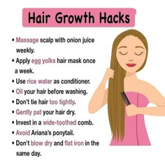 Hair Growth Hacks, Quick Hair Growth, Homemade Hair Treatments, Nose Picking, Healthy Hair Routine, Hair Care Remedies, Hair Mask For Growth, Quick Hair, Long Hair Tips