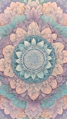 an image of a flower that is in pastel colors