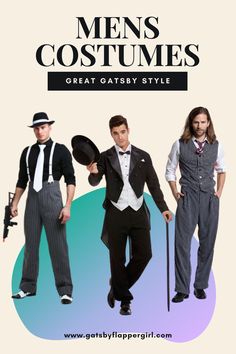 men's costumes great gatsby style