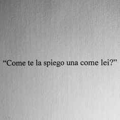 a piece of paper with the words come te la spiego una come let?