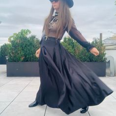 Diy Fashion For Anthro Full Satin Skater Drama Black Tie Dress Up Statement Maxi Skirt One Item: Brand’s Size Tag Not There, For Ref. Model Stats: Mp(6),36b,27-28jeans,161lb,5'7, Wearing - No Sz Tag. It Might Be L-Xl, The Skirt Is Clipped On My Back. Listed All Close By Sizes That Would Fit This. Listing’s Sizes Are Just For Search. No Matter The Sz Choice, You’ll Receive The Item With A Mentioned Size Tag. Here Are The Measurement: Flat: Waist 18", Len 42" Black Tie Dress, Black Tie, Diy Fashion, Anthropologie, Maxi Skirt, Womens Skirt, Drama, Satin, Dress Up