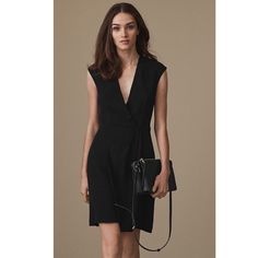 Reiss Allie Dress In Black. Nwt. Size 0. Retail- $330 Black Color, Womens Dresses, Dresses, Women Shopping, Black, Color