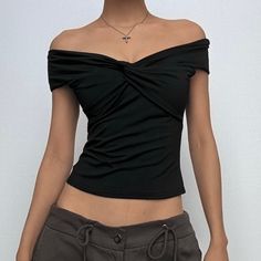 Please refer to our sizing chart for a guideline when choosing a size. 5 business days order processing time. 90% polyester 10% spandex Trendy Fitted Black Off-shoulder Top, Black Fitted Off-shoulder Top, Trendy Style, Trendy Fitted Ruched Top, Trendy Fitted Off-shoulder Top, Fitted One Shoulder Solid Color Top, Fitted One-shoulder Solid Color Top, Fitted Solid Color One-shoulder Top, Fitted Off-shoulder Solid Color Tops, Black Stretch Off-shoulder Top In Elastane