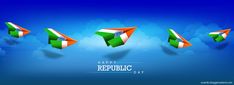 three origami airplanes with the flag of india on them flying in the sky