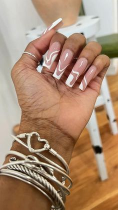 Feb 4, 2022 - This Pin was created by Rayya Ansari on Pinterest. French tips with a twist Classy Acrylic Nails, Long Acrylic Nails Coffin, Acrylic Nails Coffin Pink, Long Square Acrylic Nails, Sparkly Nails, Square Acrylic Nails, Fire Nails, Pretty Acrylic Nails, Dope Nails