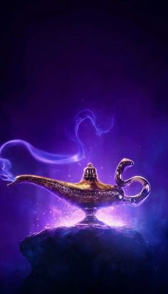 Aladin Disney, Iphone Wallpaper Disney, Aladdin Wallpaper, Genie Lamp, Genie In A Bottle, Disney Jasmine, Arabian Night, Images Disney, Aladdin And Jasmine