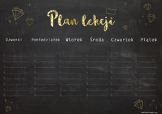 a blackboard with gold writing on it that says pan dekjej,