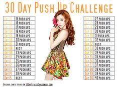 the 30 day push up challenge is here