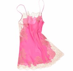 Pink chemise Girly Core, Feminine Body, Carine Gilson, Lingerie Design, Slip Top, Lingerie Outfits, Designer Lingerie, Summer 2015