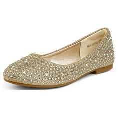 Shoes continuation of the classic round toe design,provide enough space for the toe, get rid of the bound feeling for the feet,provide maximum comfortable for your little princess. Size: 1 Little Kid.  Color: Gold.  Gender: female.  Age Group: kids. Glitter Party Flats With Round Toe, Glitter Round Toe Flats For Party, Glitter Flats With Round Toe For Party, Silver Ballet Flats For Party With Round Toe, Synthetic Closed Toe Ballet Flats For Parties, Rhinestone Round Toe Wedding Shoes, Gold Flats With Round Toe For Party, Gold Round Toe Flats For Party, Gold Synthetic Flats With Round Toe