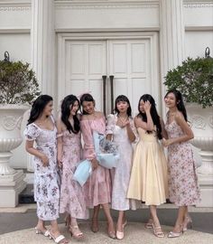 Rose Garden Outfit Ideas, Tea Party Outfit Inspiration, Fairy Tea Party Aesthetic Outfit, Pink Tea Party Outfit, Feminine Bachelorette Party, Coquette Tea Party Outfit, Tea Party Inspo Outfits, Couqutte Dress, Victorian Tea Party Outfit