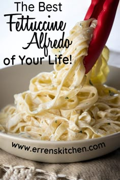 the best fettuccine alfredo of your life - www errenskitchen com