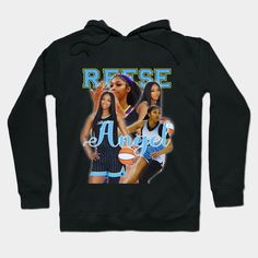 The Angel Reese T-shirt is a must-have for fans of the Chicago club and basketball. Show your support for this rising star with this stylish and comfortable tee. Crafted from soft, breathable fabric, it features Angel Reese’s name and jersey number, making it a perfect addition to your game-day wardrobe. -- Choose from our vast selection of hoodies to match with your favorite design to make the perfect custom graphic hoodie. Pick your favorite: Classic, Lightweight, Classic Zip or Lightweight Zi Angel Reese, S Name, Wnba, Sports Basketball, The Angel, Cute Tshirts, Shirt Ideas, Graphic Hoodie, Graphic Hoodies