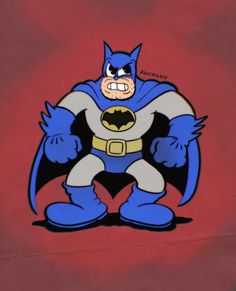 an image of a cartoon character that appears to be in the form of a batman