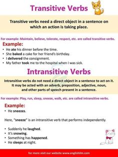 three different types of words in english and spanish