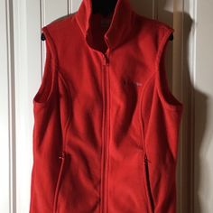 Nwot Red Vest Red Vest, Red Fleece, Columbia Fleece, Columbia Jacket, Fleece Vest, Columbia Jackets, Christmas List, Columbia, Jackets & Coats