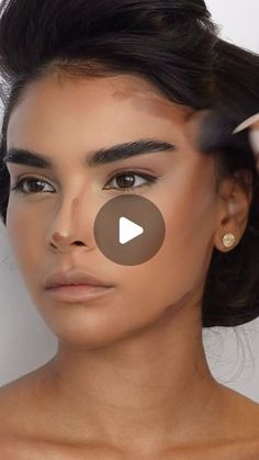 Formal Dinner Makeup, Makeup For Khaki Dress, Makeup Ideas For Christmas Party, Pageant Interview Makeup, Evening Gown Makeup Look, Formal Makeup Brown Eyes, Dark Brown Makeup Looks, Makeup Ideas Natural Wedding, Orange Dress Makeup Ideas