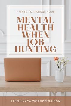 Job hunting is a stressful period in many people's lives. Finding ways to manage your mental health will be beneficial to your well-being and give you the boost you need. Financial Security, Healthy Work, Learn A New Skill, Looking For A Job, Career Growth, Job Hunting, Job Opening, Job Opportunities, Be Kind To Yourself