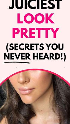 How To Have Flawless Makeup, How To Look Good, With And Without Makeup, Glow Tips, Double Chin Removal, Overnight Beauty Hacks, Perfect Red Lips, Overnight Beauty