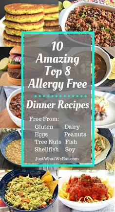 the top and allergy free dinner recipes