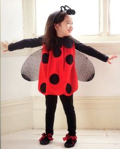 Toddler Ladybug Costume, Costumes Faciles, Classic Halloween Costumes, Diy Kostüm