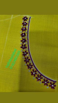 Simple Maggam Designs, New Embroidery Designs