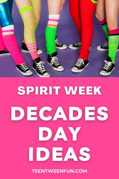 Show your school spirit with these outfit ideas for Decades Day. Whether you're dressing up as a hippie, punk, or disco queen, we've got you covered. There's something for everyone here. Fun Activities For Teens, Decades Day Outfits, Decades Day, Back To School Books, Back To School Lunches, Disco Queen, Teen Fun, Activities For Teens