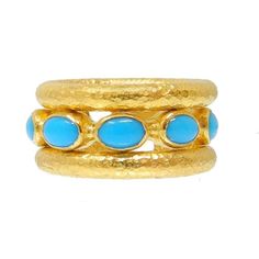 Ara Collection-Cabochon Turquoise Ring-Swag Designer Jewelry Ring Jewellery Design, Ring Bands, Gold Band Ring, Gold Band, Stacking Rings, Modern Jewelry, Gold Bands, Turquoise Ring, Gold Ring