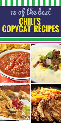 the best chili's copycat recipes